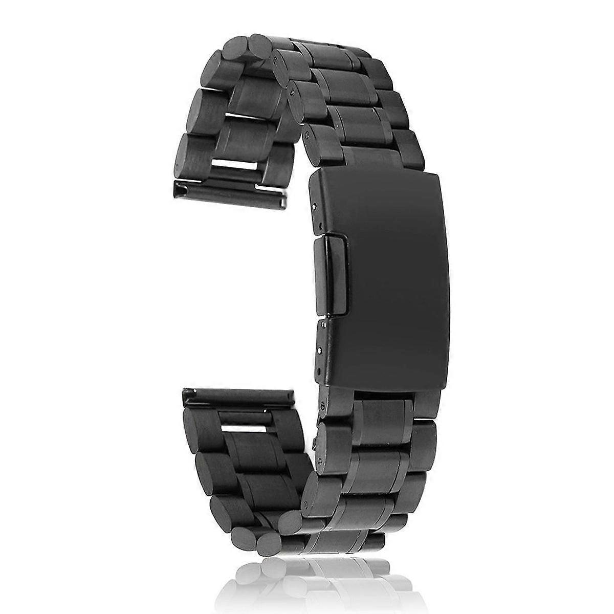 Stainless Steel Watch Strap Easy Release 3.5mm Thickness 18mm Width Practical Style for Watches 1Set