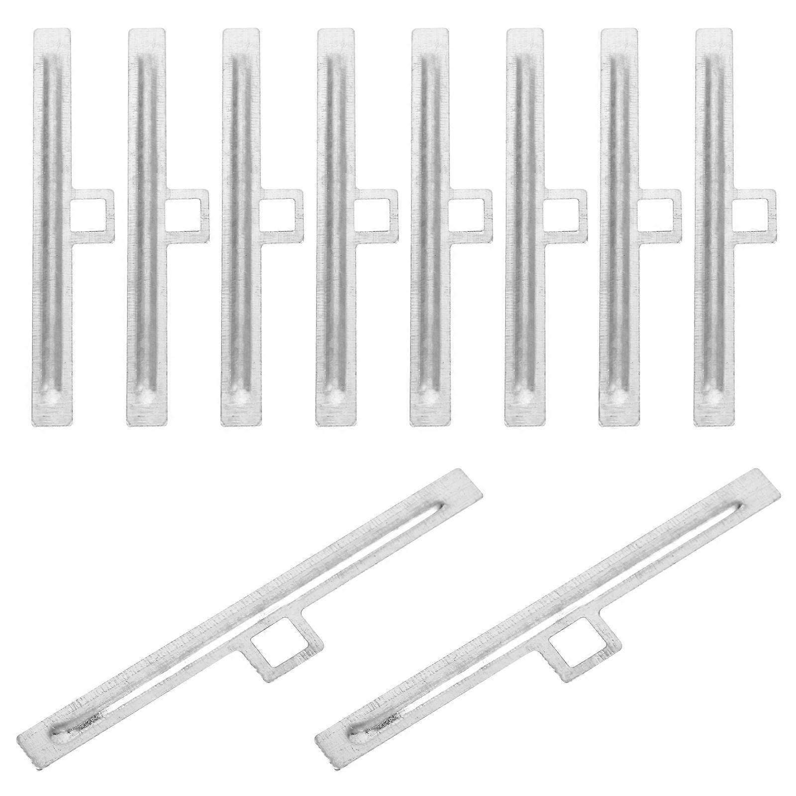 ブラインド修理タブ垂直ブラインド修理ベーンセーバー寮ブラインド固定金属8.50X1.50X0.50CM 10個