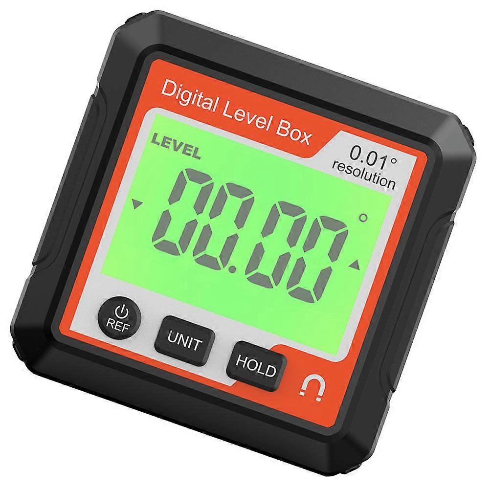 Angle Gauge Tool Digital Protractor Inclinometer Automotive Repair ABS Compact Lightweight Accuracy ±0.1° 1Pcs
