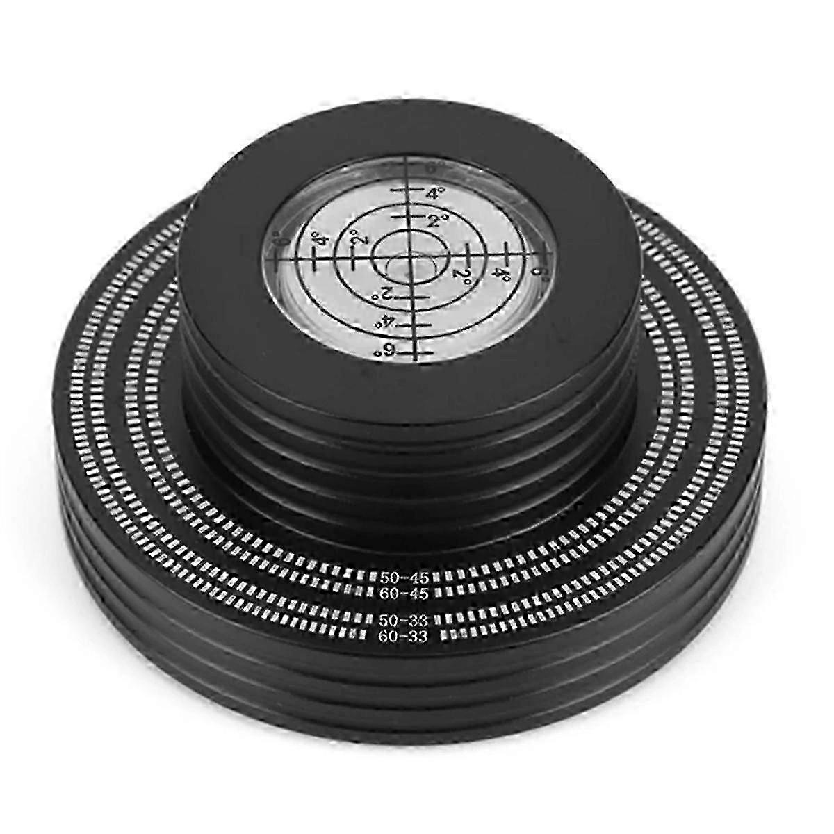 Record Weight LP Vinyl Record Clamp Level Turntable Stabilizer Vibration Player Accessories Black js