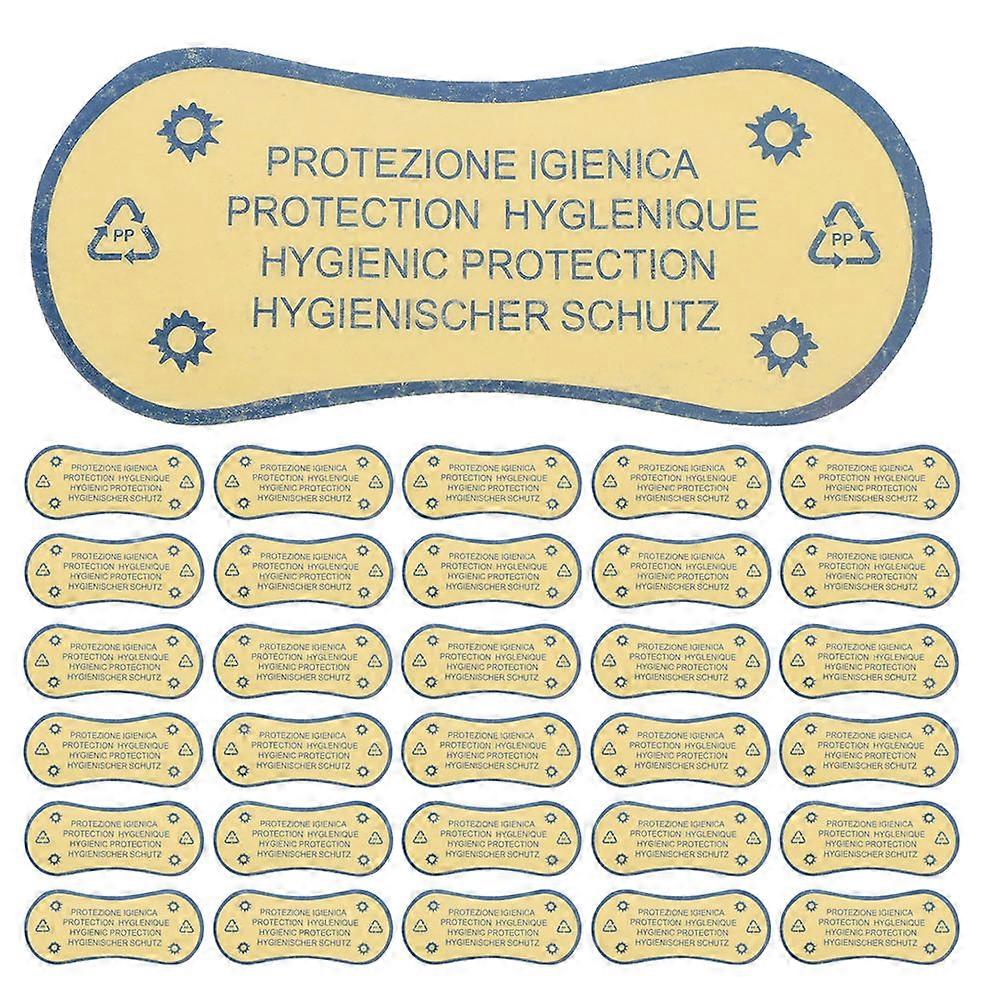 Clear Adhesive Swimwear Protective Liners – 100pcs Barrier Stickers for Underwear, Swim Trunks & Bikini Briefs Protection – Easy Application for