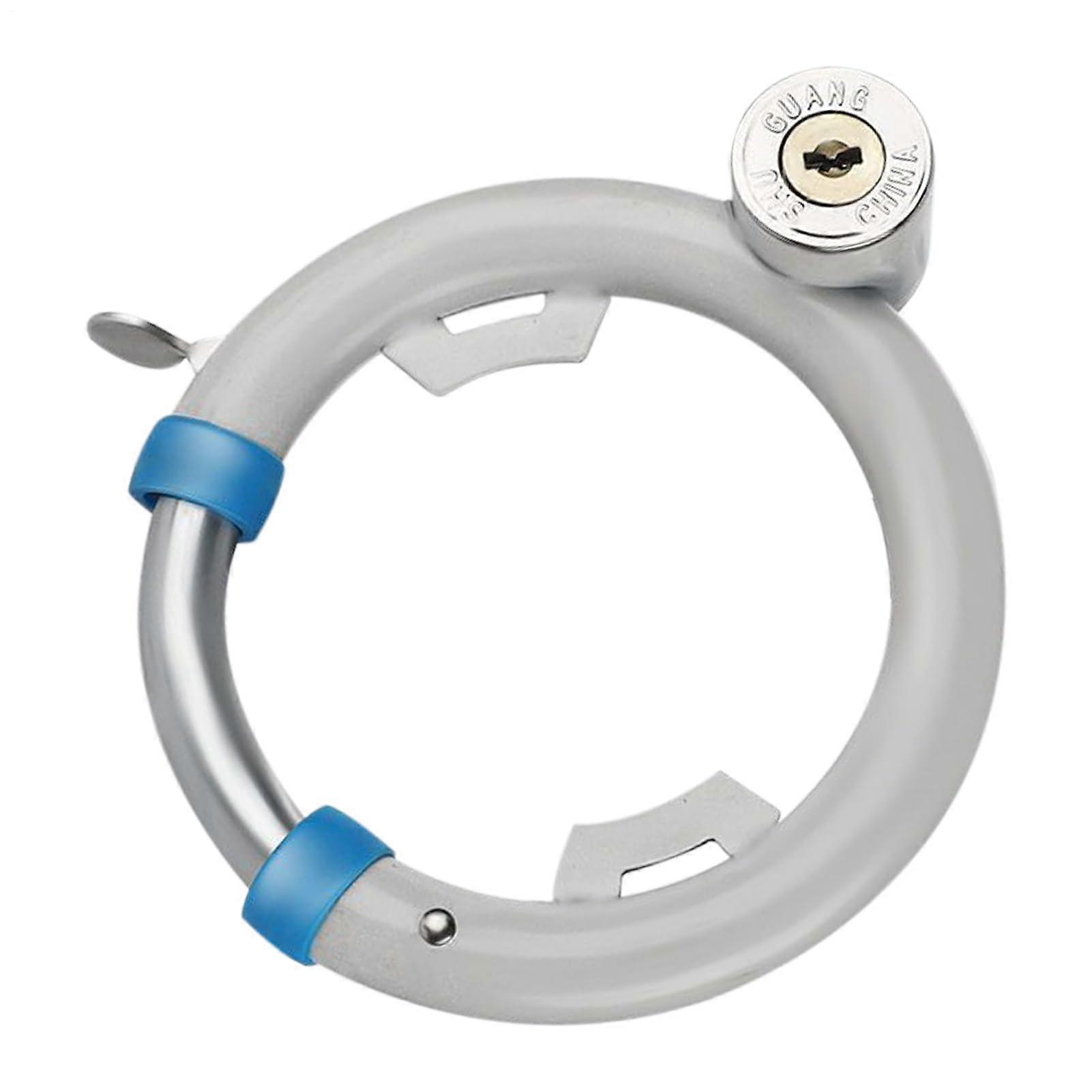 Heavy Duty Bike Lock Portable Round Lock for Electric Scooters, AntiTheft Security Device