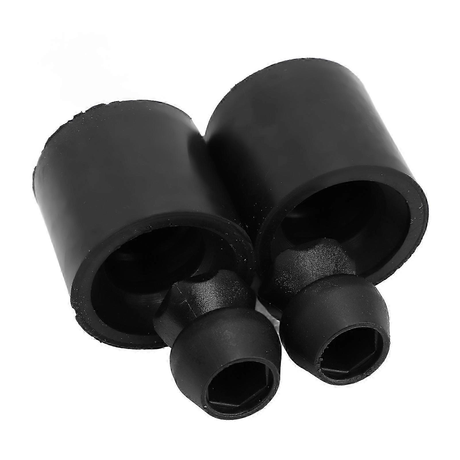 Door holder kit for RV - 2 set trailer bumper with protective rubber