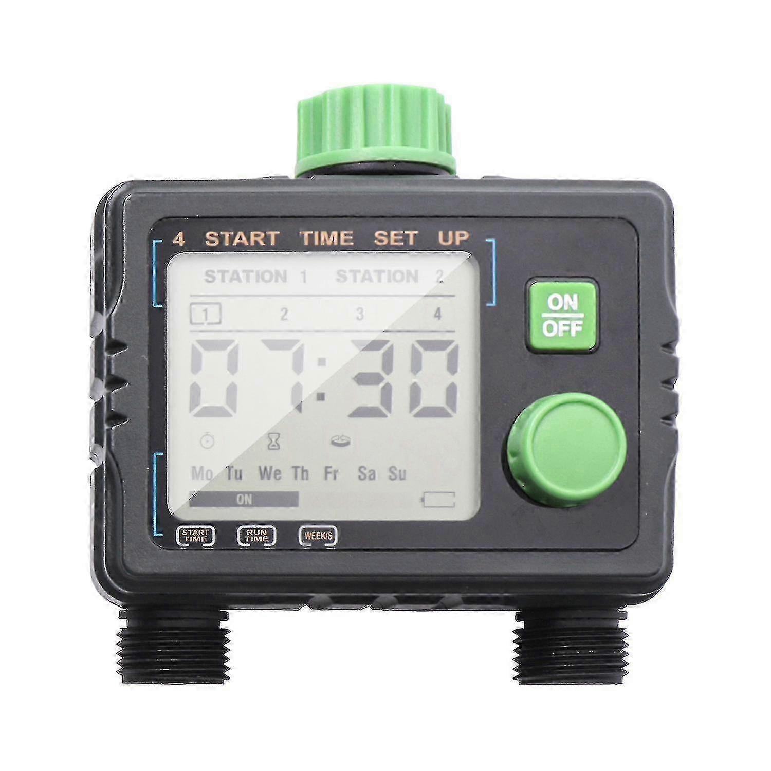Digital Programmable Sprinkler Timer for Garden Lawn Hose Faucet Irrigation System with 3 Flexible Programs