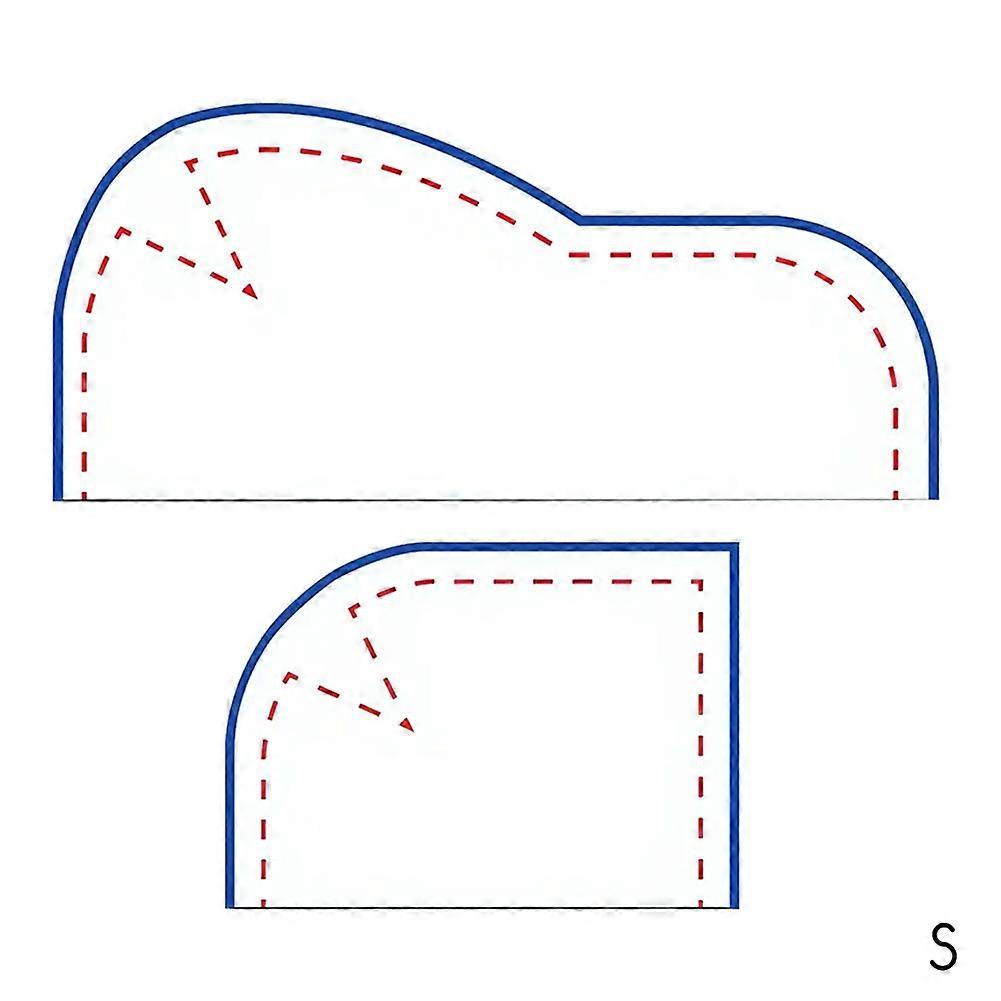 Hand-made Bag Craft Pattern Template Lightweight Plastic Sewing Template for Sewing