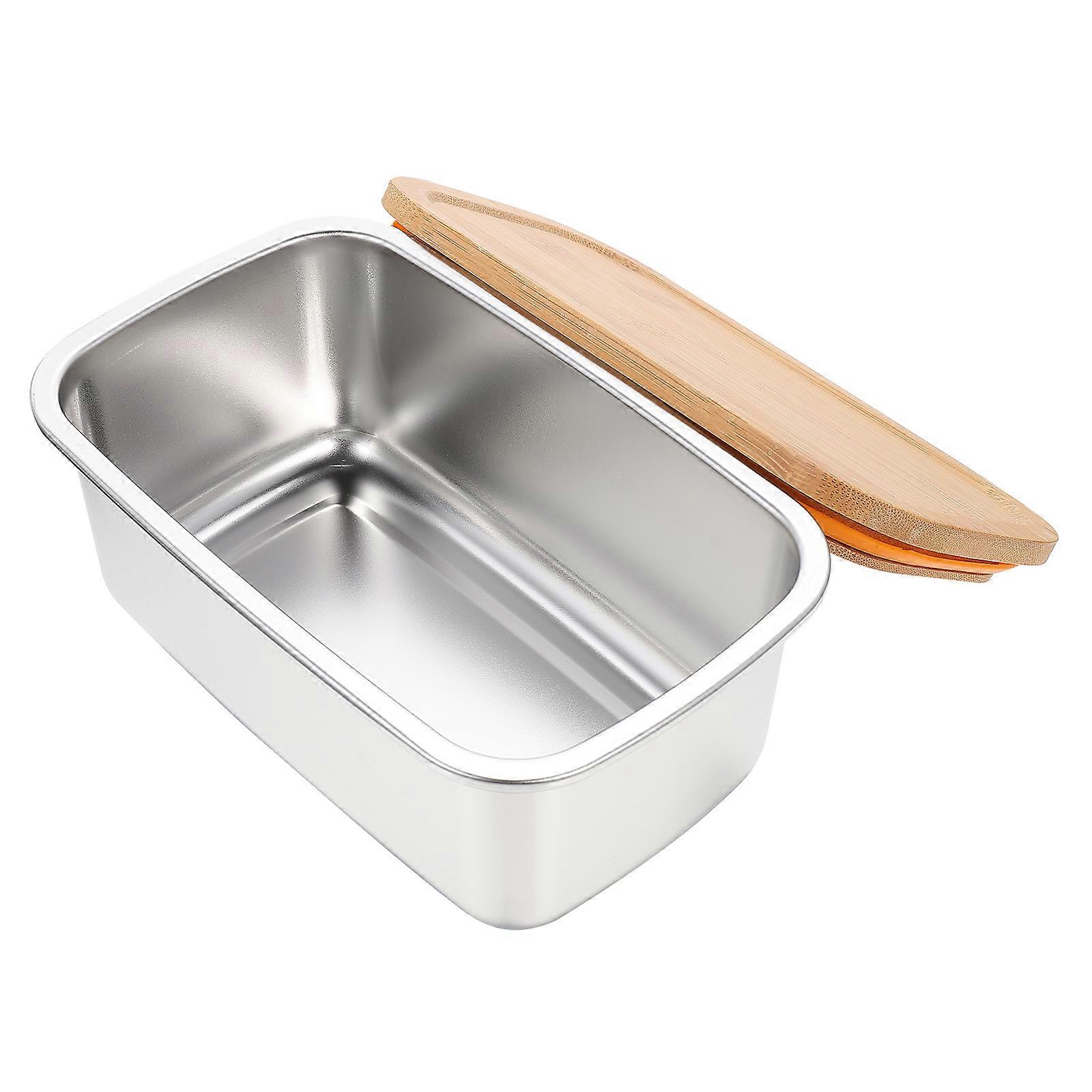 Stainless Steel with Sealed Cover for Daily Use Silver Small Size Design