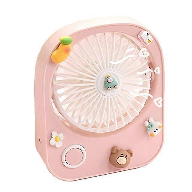 Portable USB Cooling Desktop Fan Battery Rechargeable Mini Table Fan