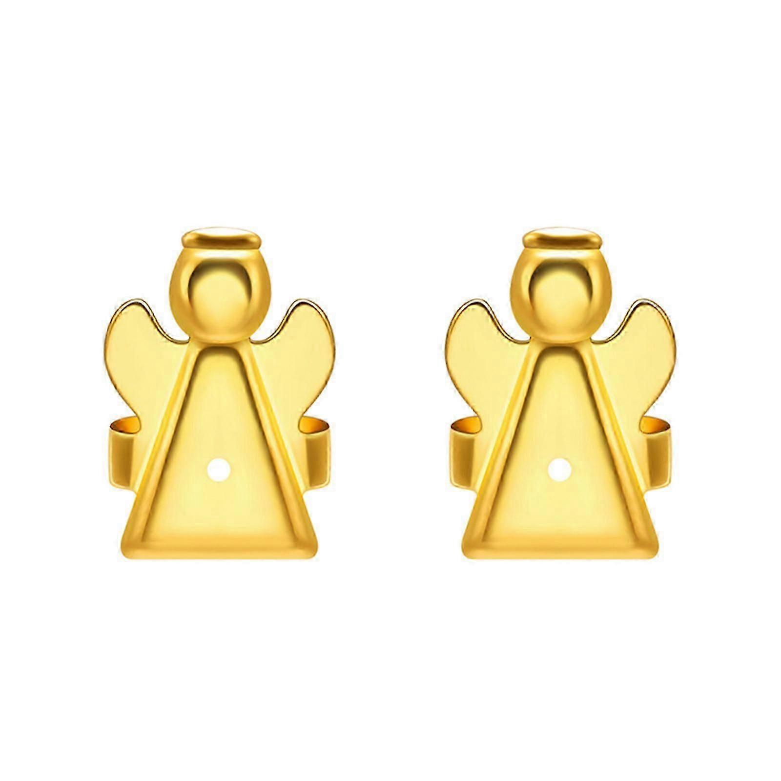 Earring Backs Lifters, Secure Earring Backs for Droopy Ears, Adjustable Hypoallergenic Earring Backs for Studs