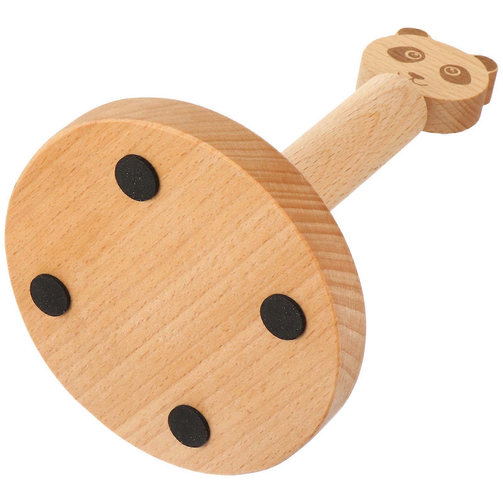 Assorted Color Wood Roll Paper Stand for Home Use Durable Composite Material Minimalist Design 70cm