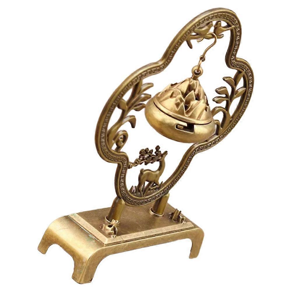 Aromatherapy Ornament Incense Burner Home Decoration Indoor Use Compact Shape Safe Usage 1Pack