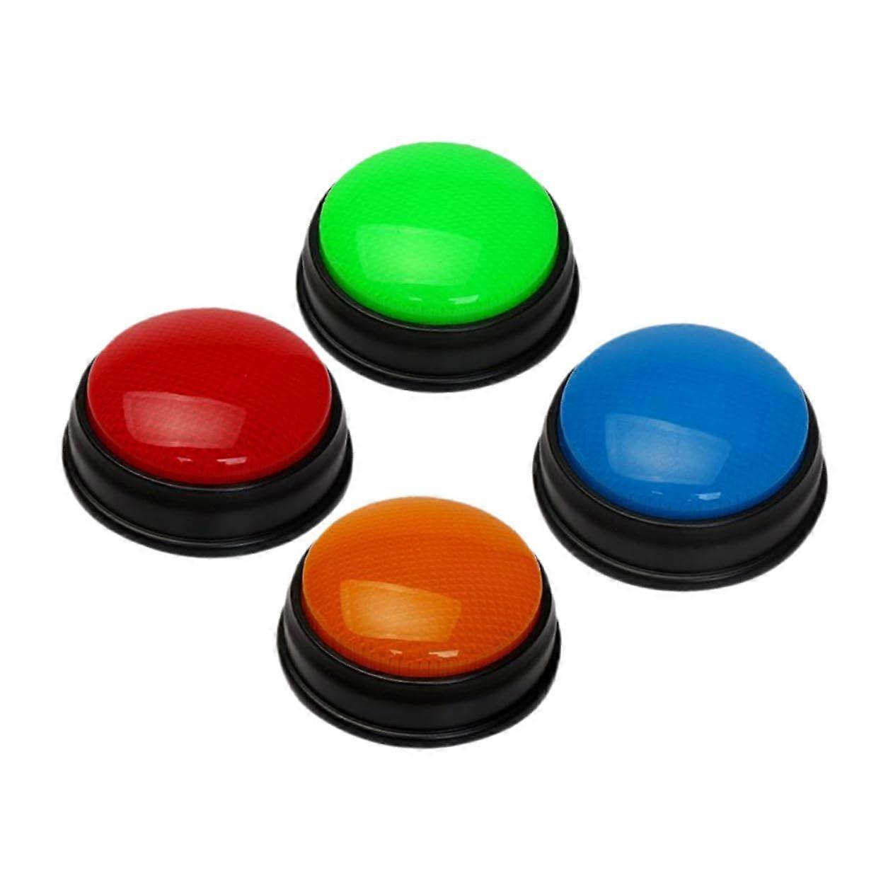 Interactive Answer Buzzers for Game Shows Reusable Quiz Buttons for Classroom Family