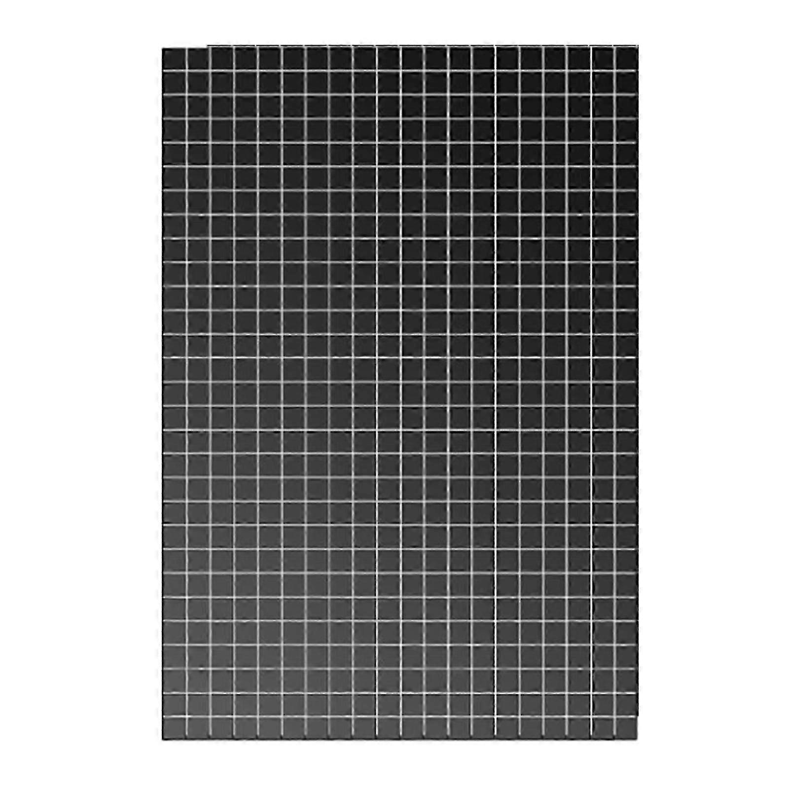 Mirror Tile Self Adhesive Mirror Tiles 5x5mm Tile and 10x15cm for Home Decoration Projects Create Special Visual Effect Silver