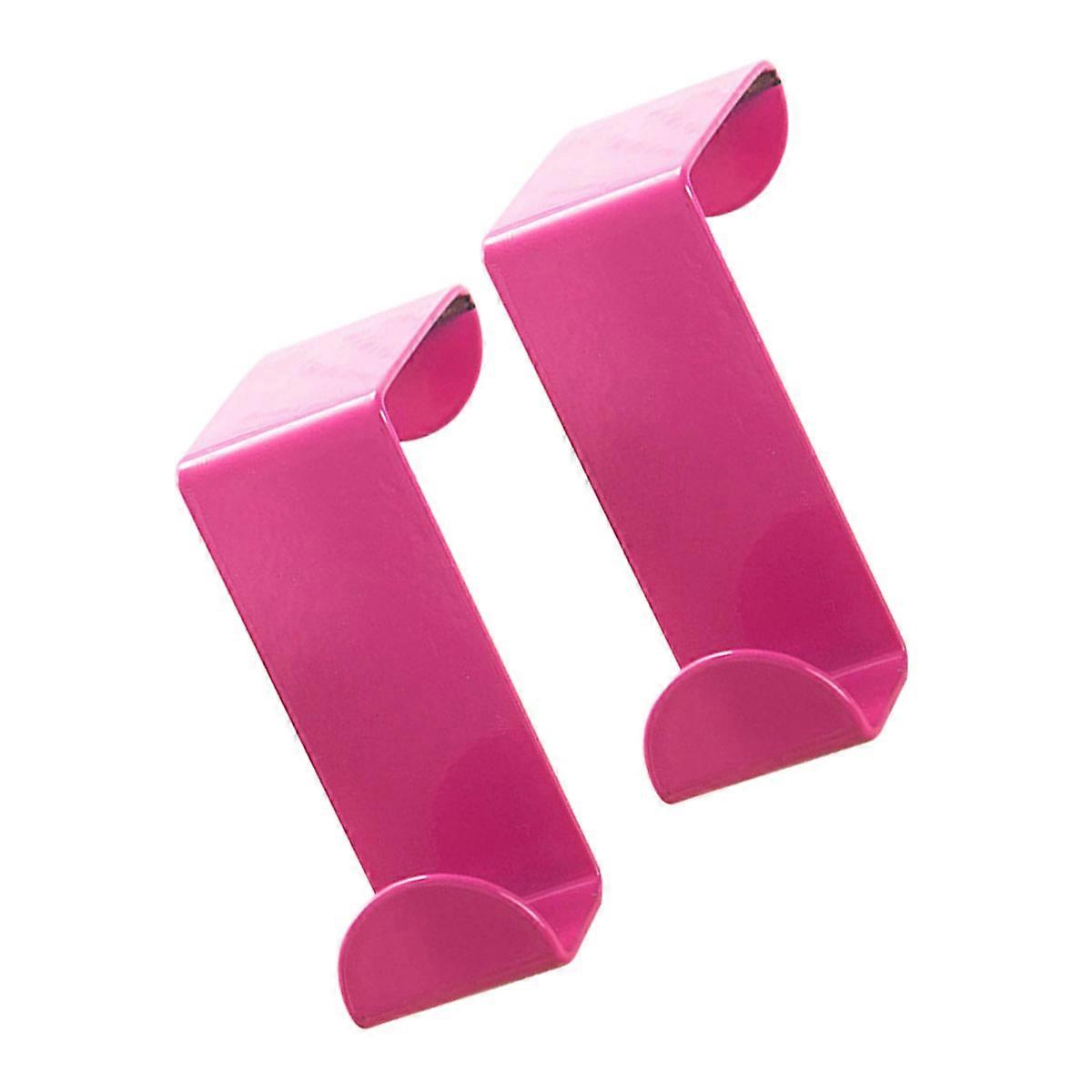 וו דלת יחיד ורוד לתליית בגדים עשוי נירוסטה מתאים לדלתות חדר שינה וחדר אמבטיה במטבח