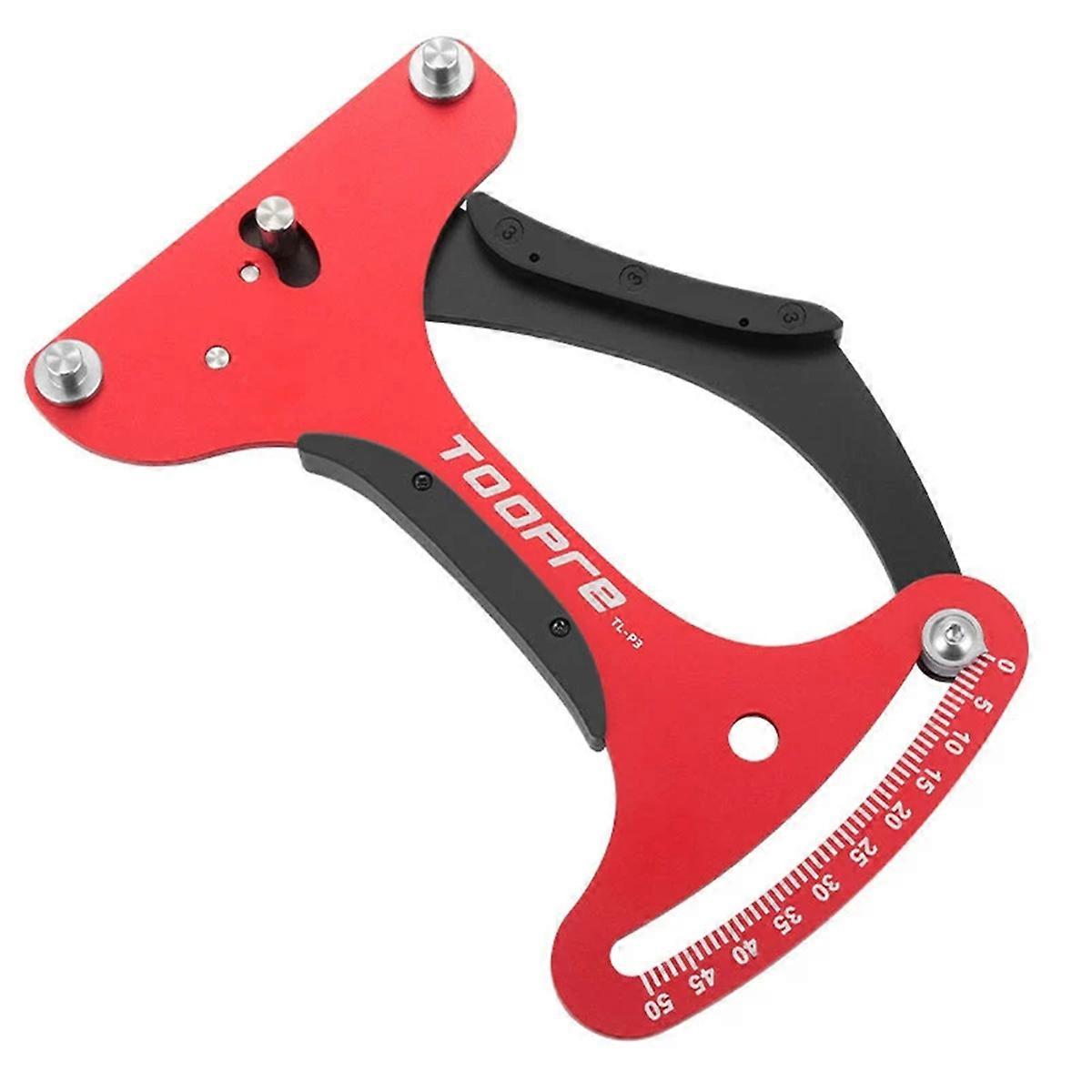 Bicycle Spoke Correction Tool Spoke Tension Meter Red