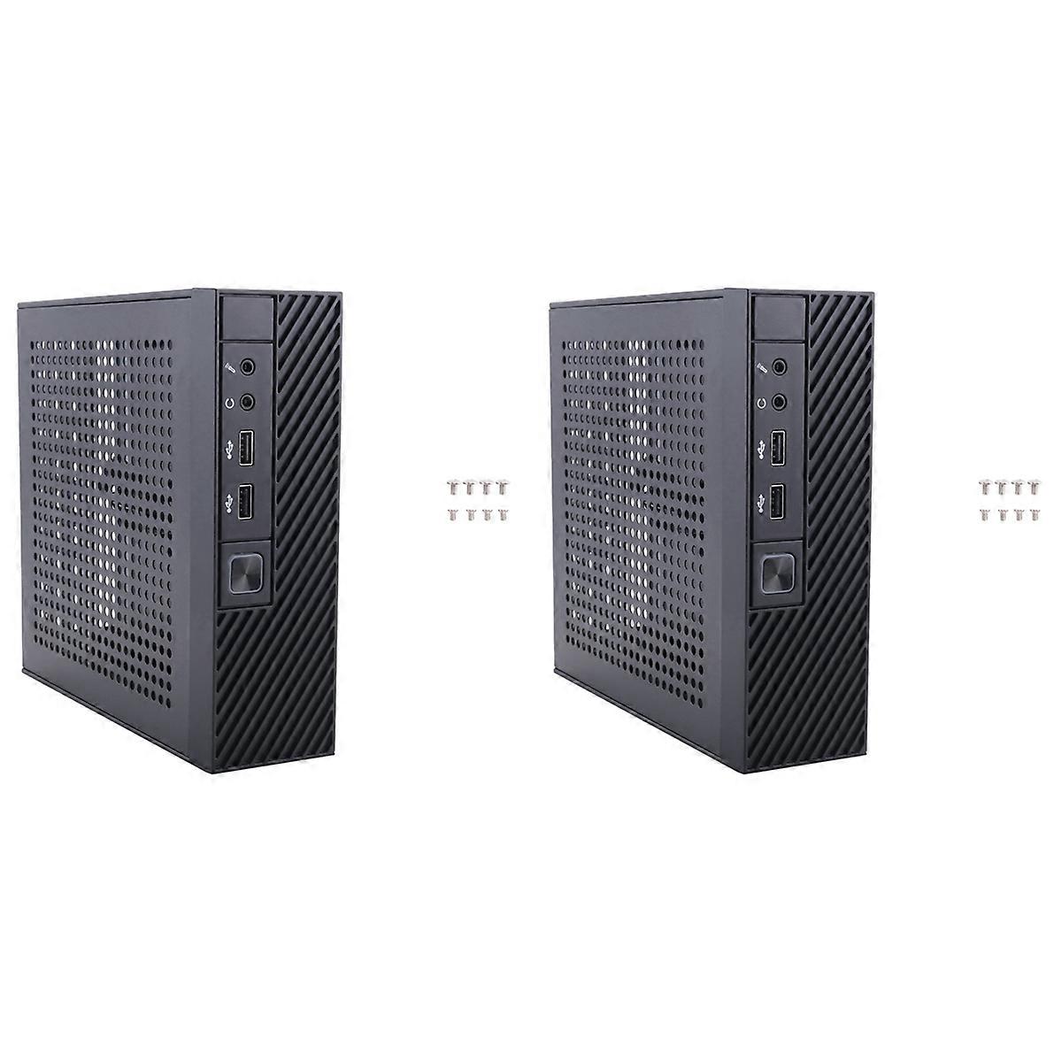 2X ITX Computer Case M06 Mini Desktop Case HTPC Case Industrial Control Case
