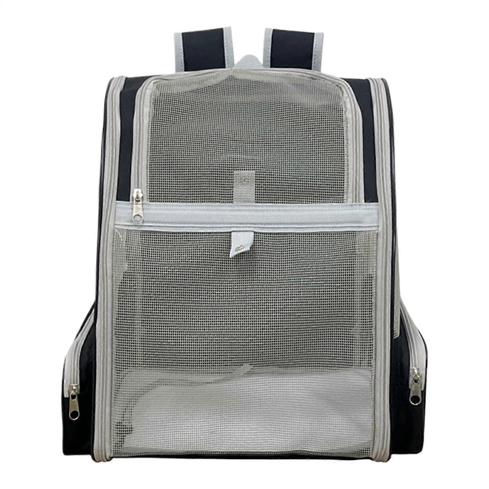Cat carrier backpack, backpack for cats dog carrier backpack, portable pet carrier with nonslip base for small to medium animals.