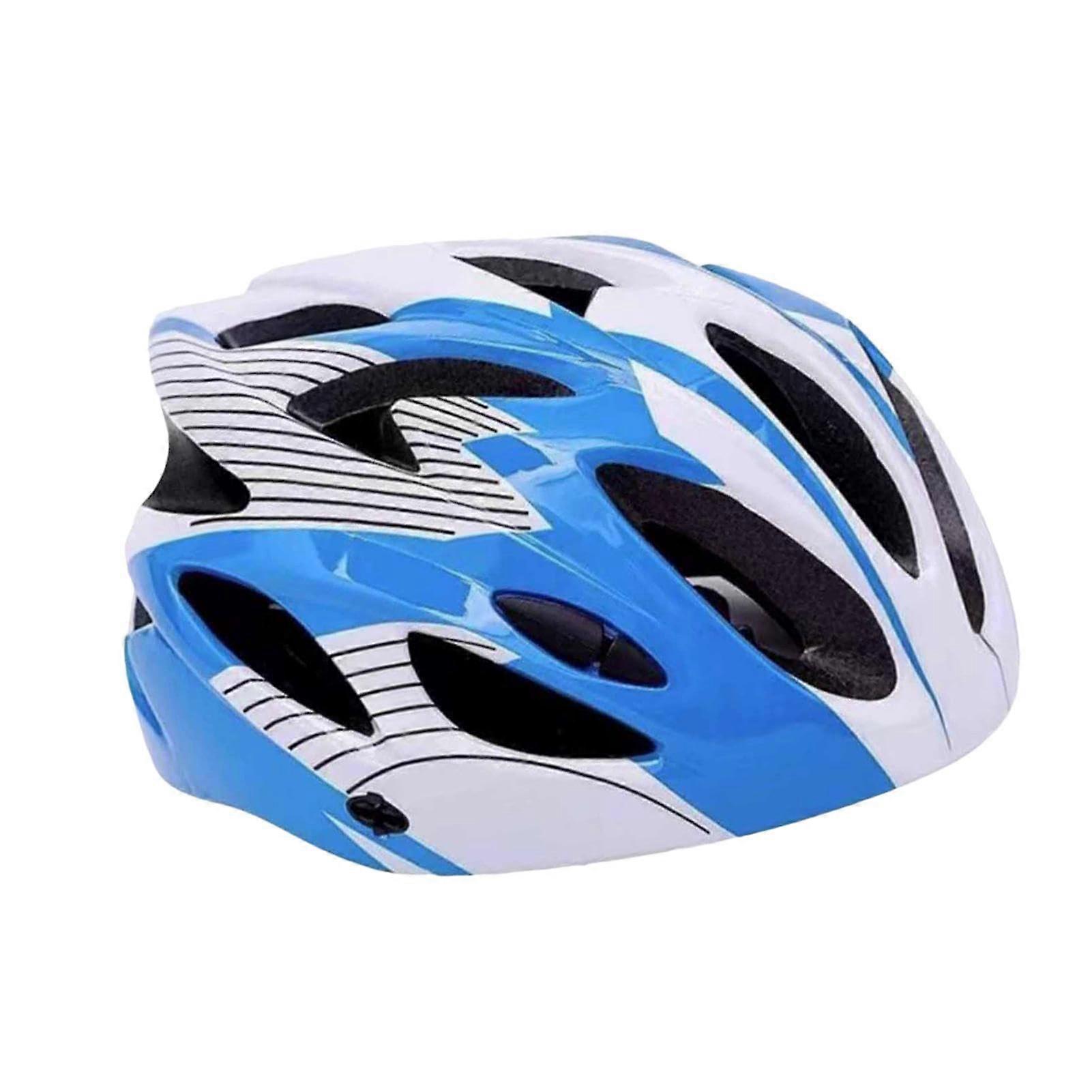 Bicycle Helmets for Kids, Lightweight, Safe, Durable, Adjustable for Ages 814 Blue and White