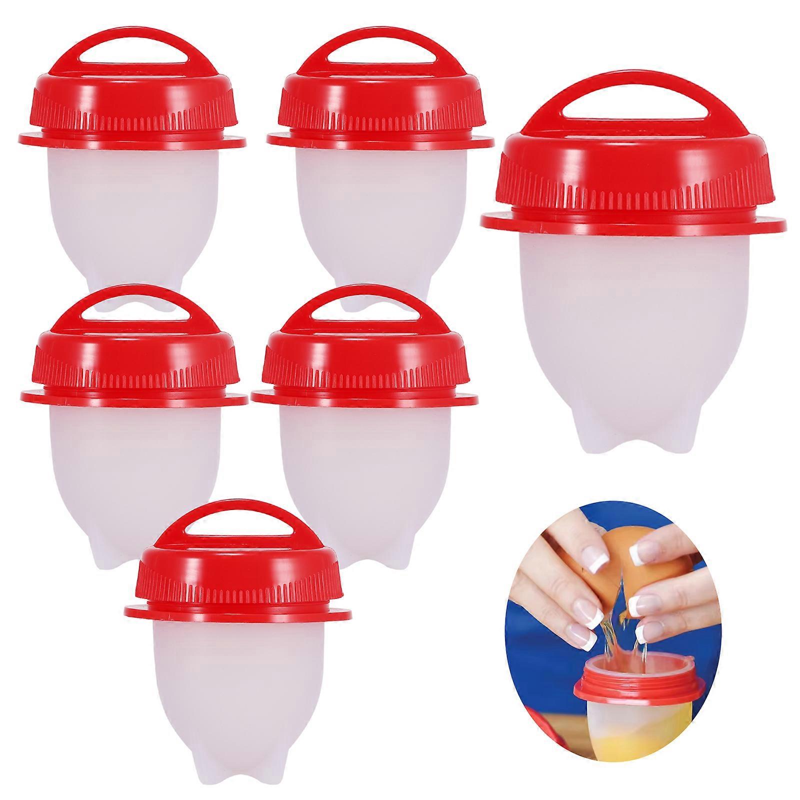 Egg Cooker - Red - 6pc