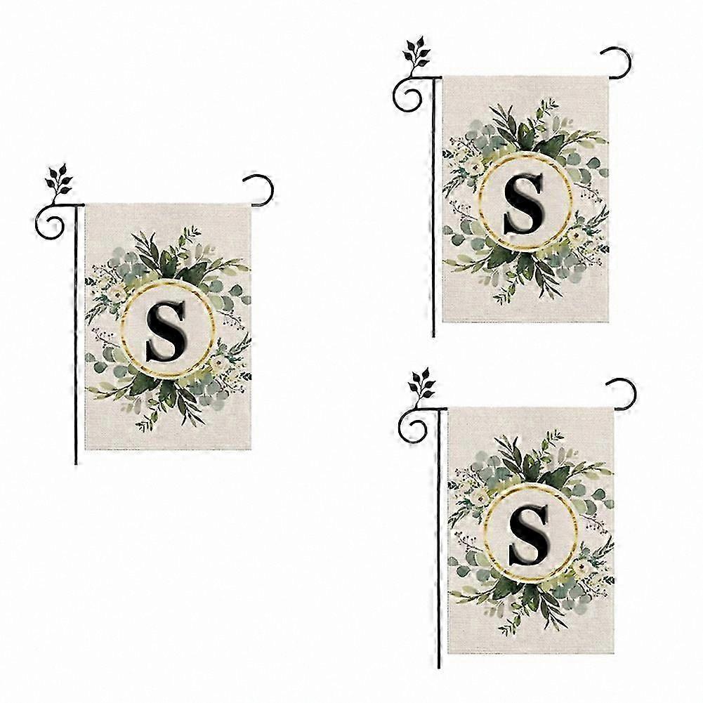 Double-Sided Double Layer Garden Flag with Lettering