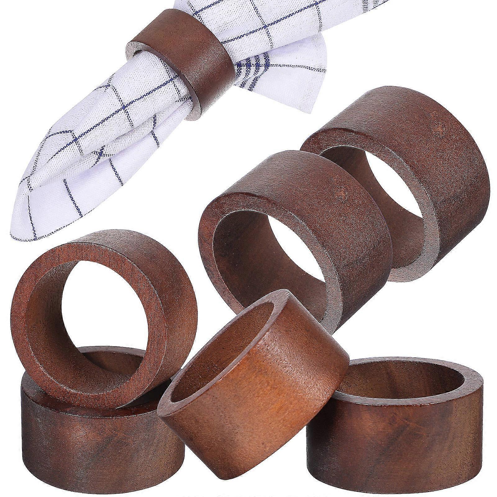 Decorative Napkin Rings, Elegant Appearance, Great for Weddings and Holidays
