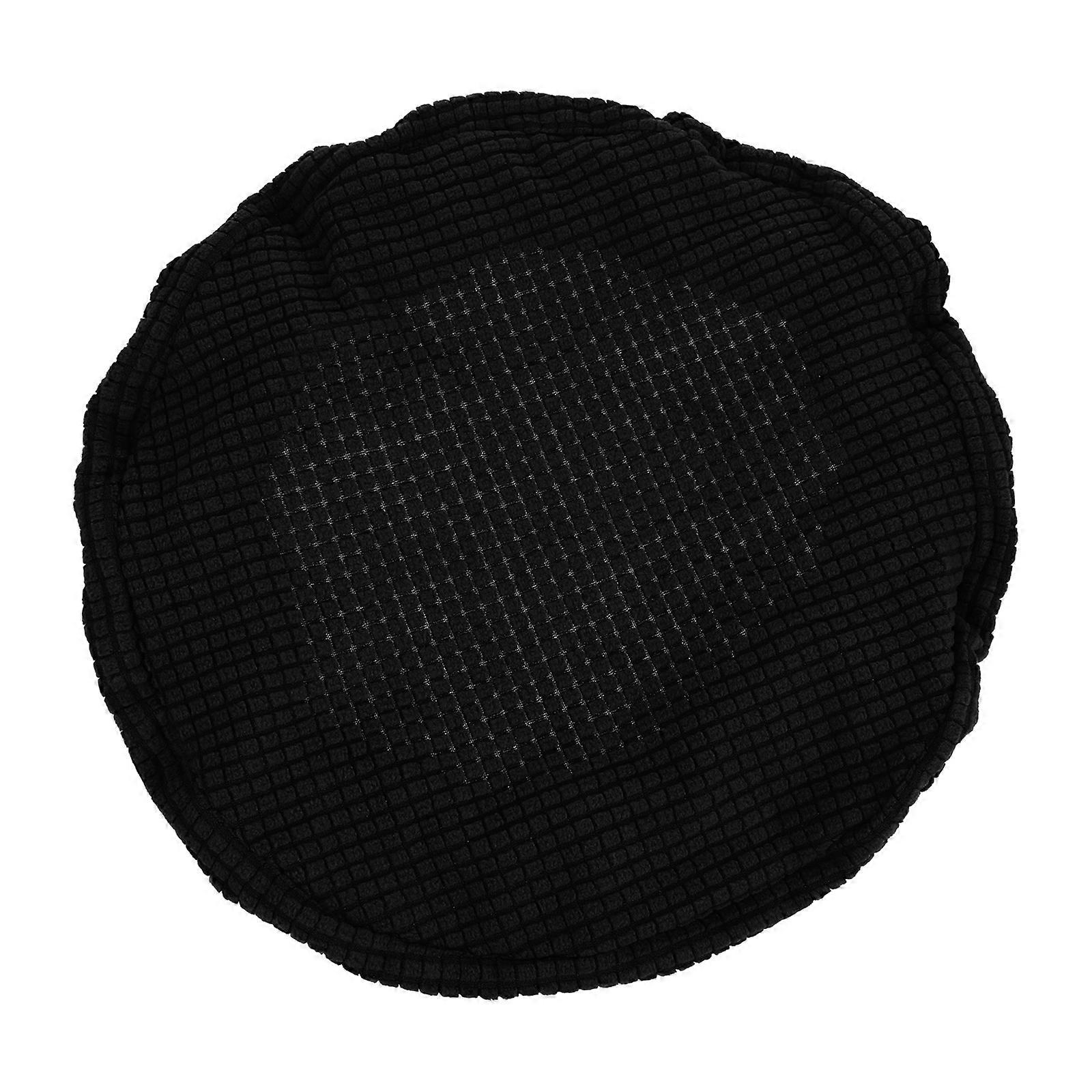 Simple Design Stool Cover Round Slipcover For Parties 1Pcs