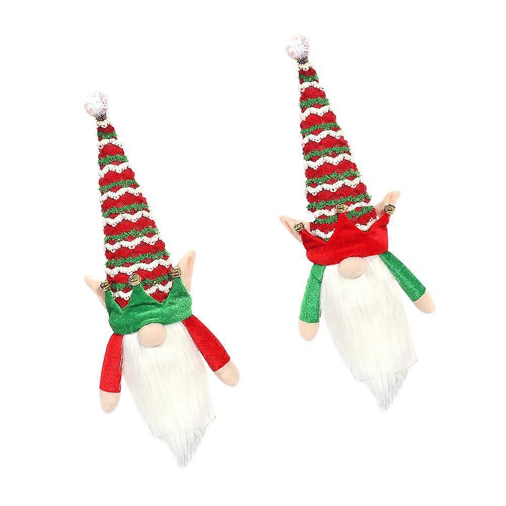 Cover 2Set Delicate Accessory Stylish Christmas Celebration Assorted Color Functioning As Party Decor