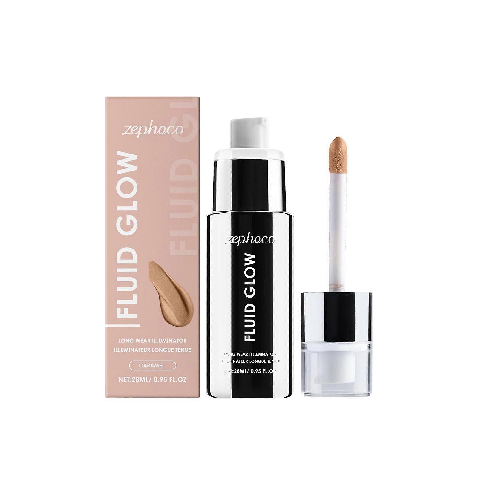 Liquid Glow Liquid Highlighter & Illuminator Makeup for Radiant Complexion - 28ml Long Lasting Luminous Glow Lightweight Dewy Finish