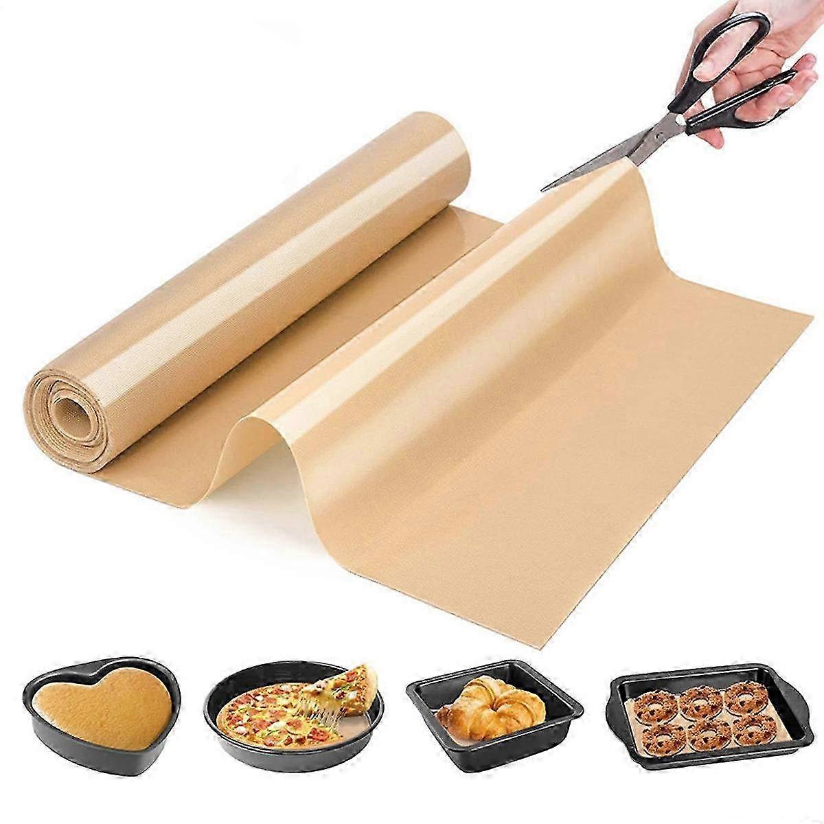 Heat Resistant Silicone Baking Mat - Non-Stick Reusable Pastry & Dough Rolling Mat for Perfect Baking and Cooking