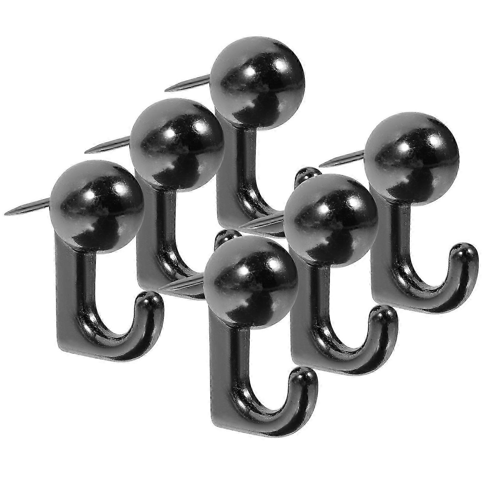 20pcs Push Pin Hooks Alloy Thumb Tacks Decorative Wall Pin Picture Hanging Hooks Edition 0812