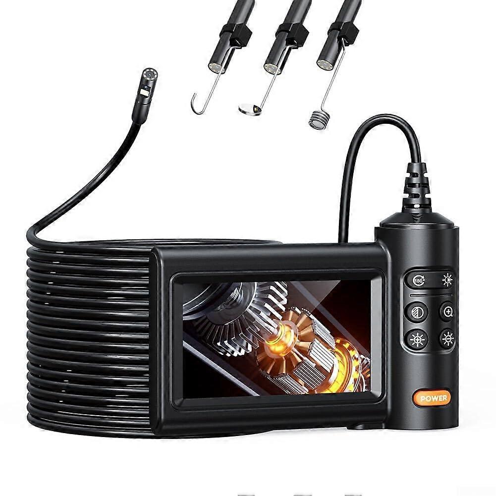 Circuit Tester, Industrial Maintenance Tester Power Supply Testers With 4 3 Inch HD Display LED Illumination For Inspection Of Pipes And Machinery(D)