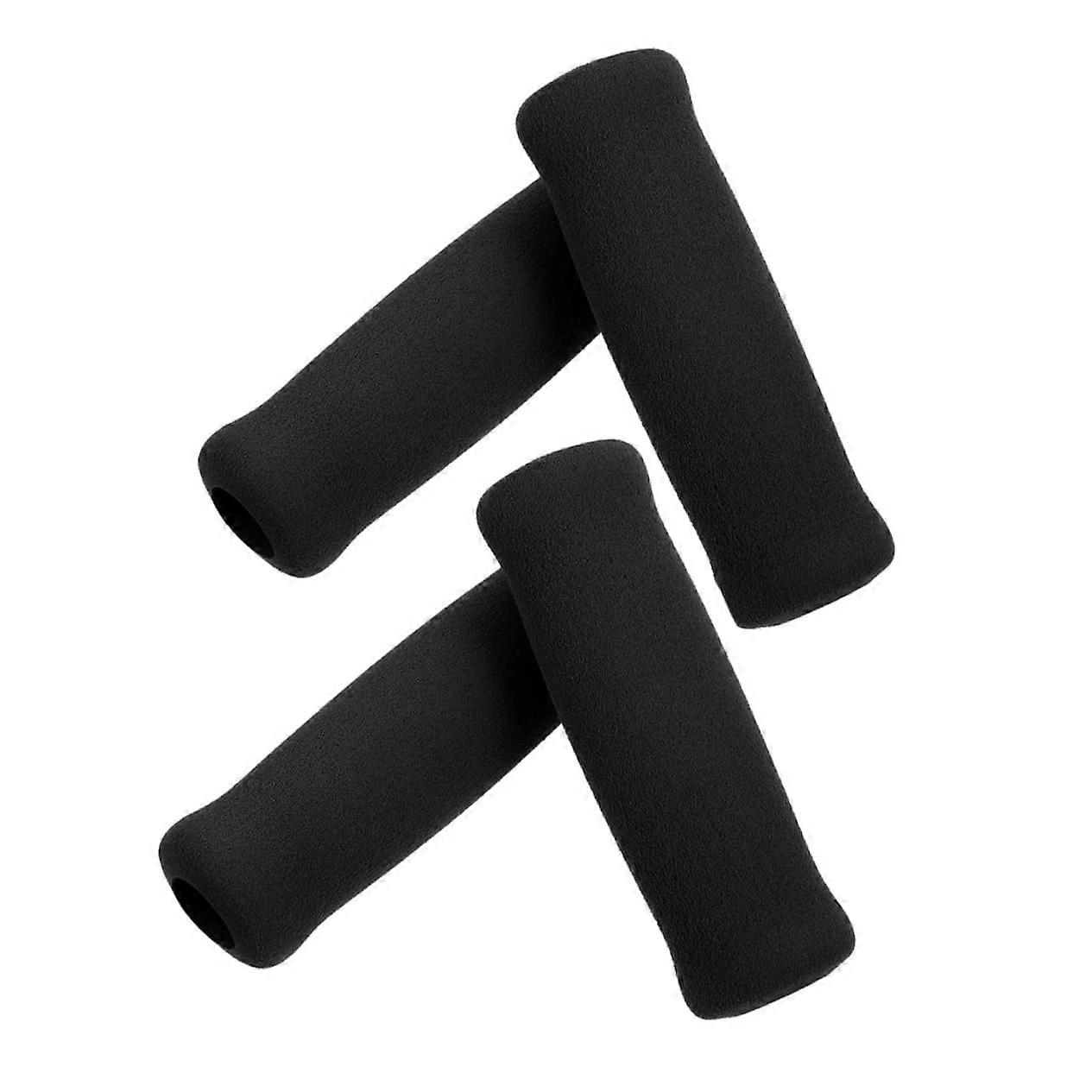 Gehhilfengriffbezug Schaumstoffgriff Für Gehstock - Ergonomischer Grauer Schwammhandgriff, Gehstock Zubehör, Universal Passform