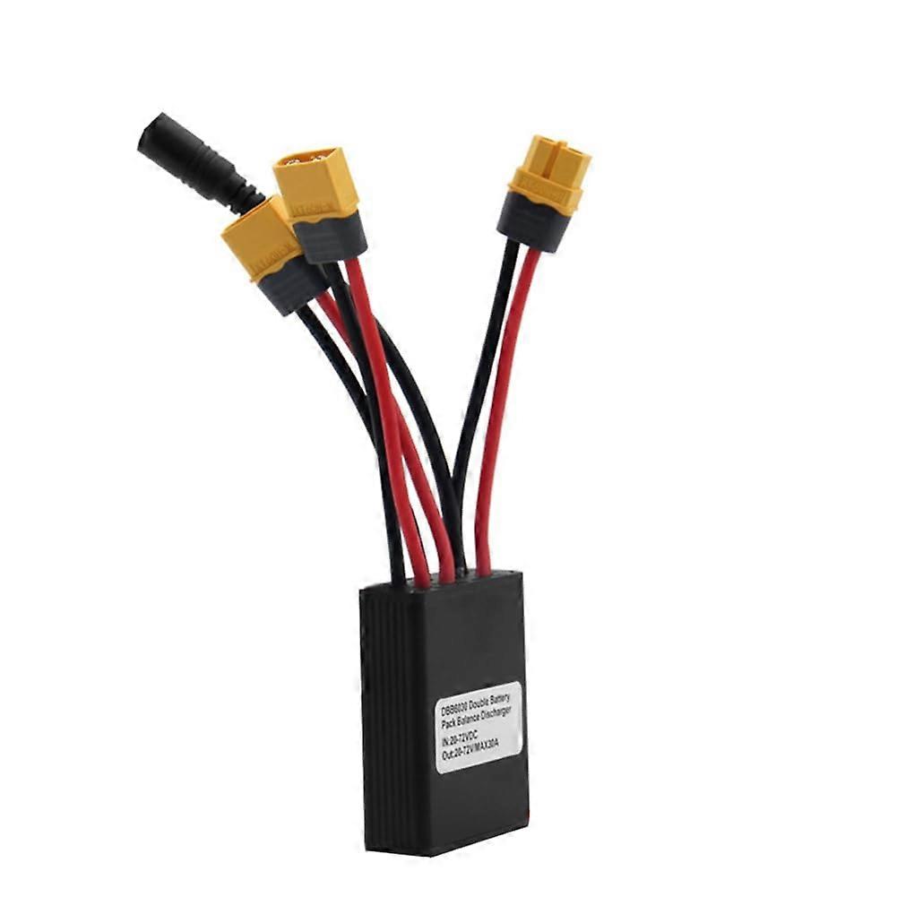 DualBattery Discharge Converter Connection Adapter 12V72V 30A Balanced Discharge