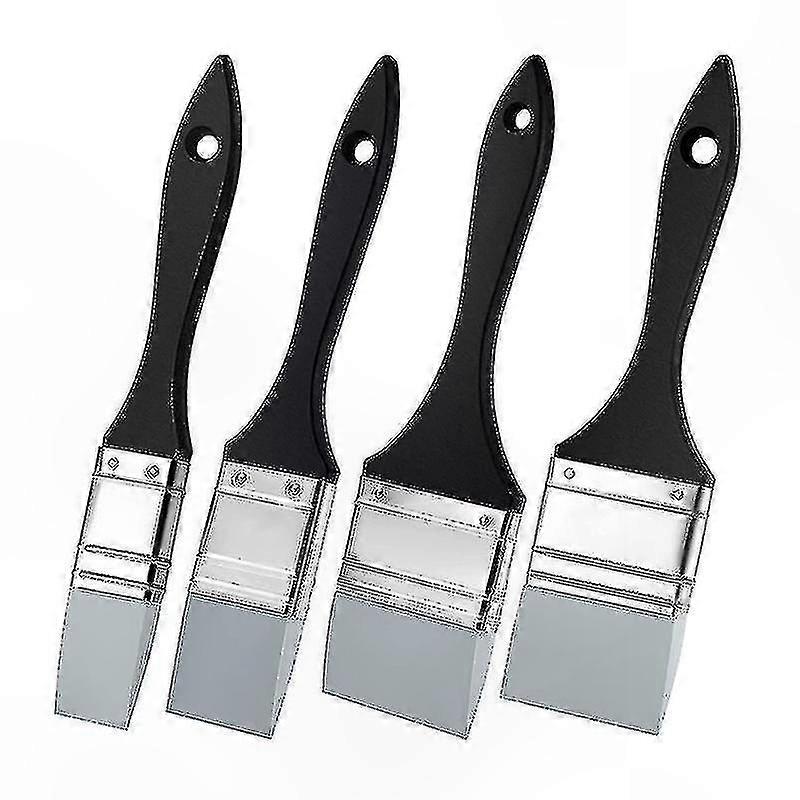 Silicone Paint Brushes Set, 4 Pieces Art Shaping Tools for Resin Crafting, Sizes 1, 1.5, 2