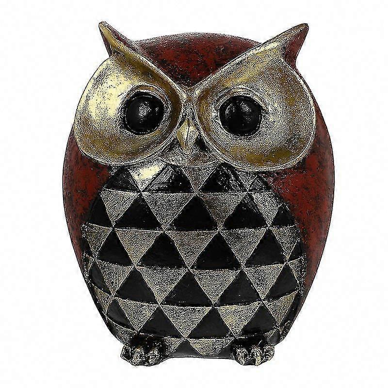 1pcs Resin Owl Shape Decoration for Home Decor