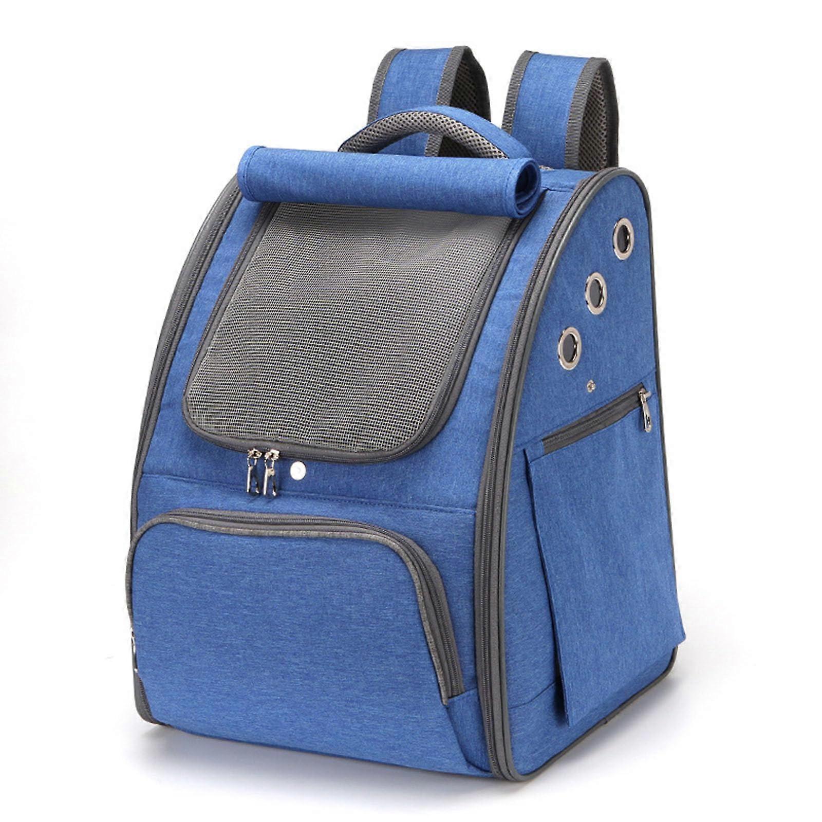 Pet Backpack Breathable, Portable, Folding Storage for Small Pets, Antiscratch Design