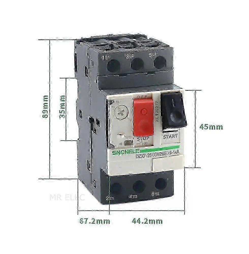 Protecteur Moteur GV2 Series NYCR GV2ME20 13-18A - Disjoncteur Fiable