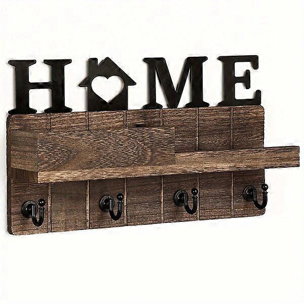 Hanging storage box, easy to install, for storing keys, mails and jewelry