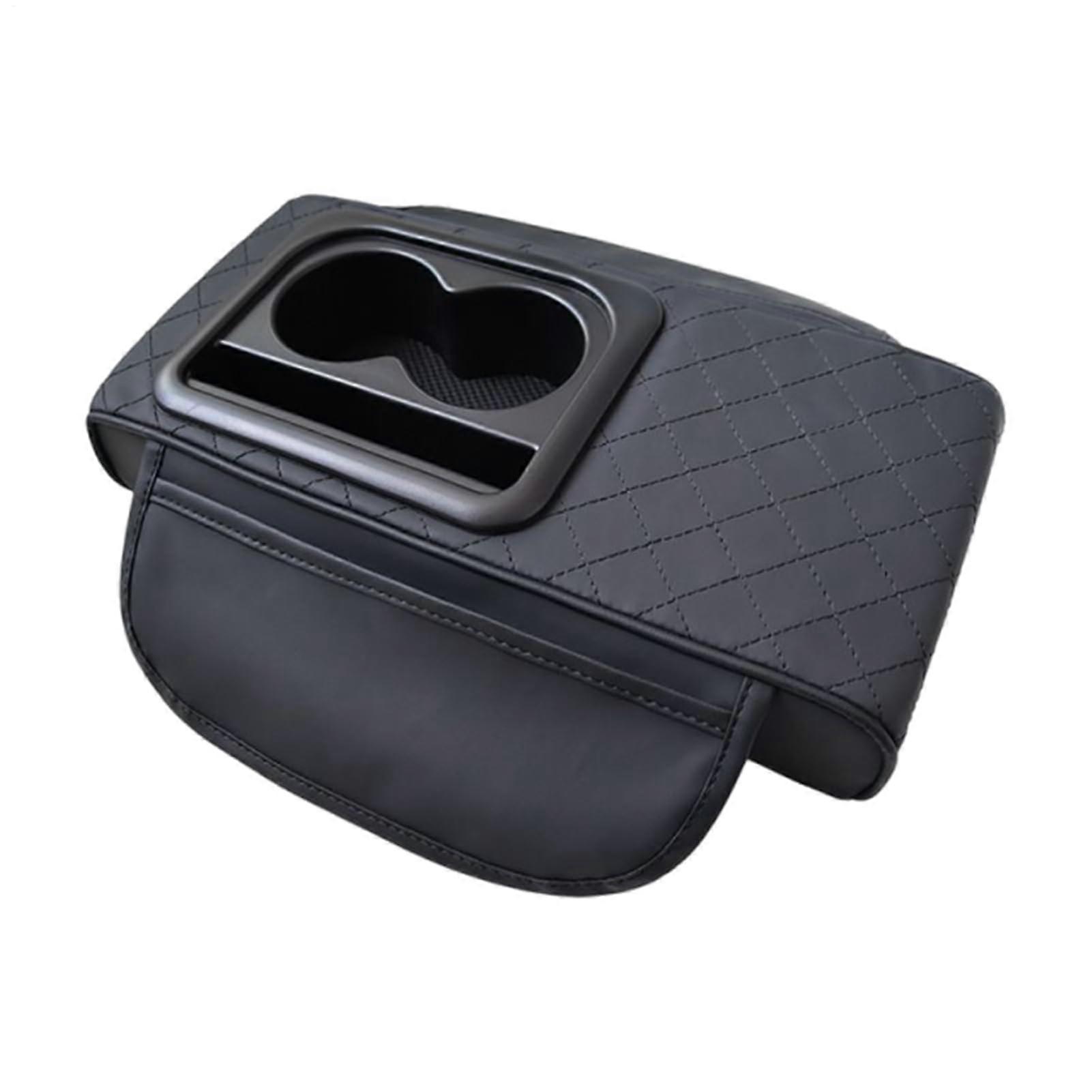 Car Center Console Cushion Pad Armrest Heightening Pad Universal Fit Cars, Trucks, RV Center Cup Holder Daily Storage
