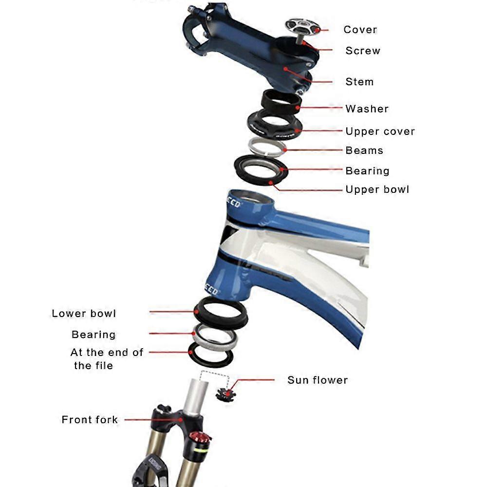 Bicycle Headset Ultra-light Mountain Bike Seal Palin headset 44mm MTB Straight Tube Front Fork