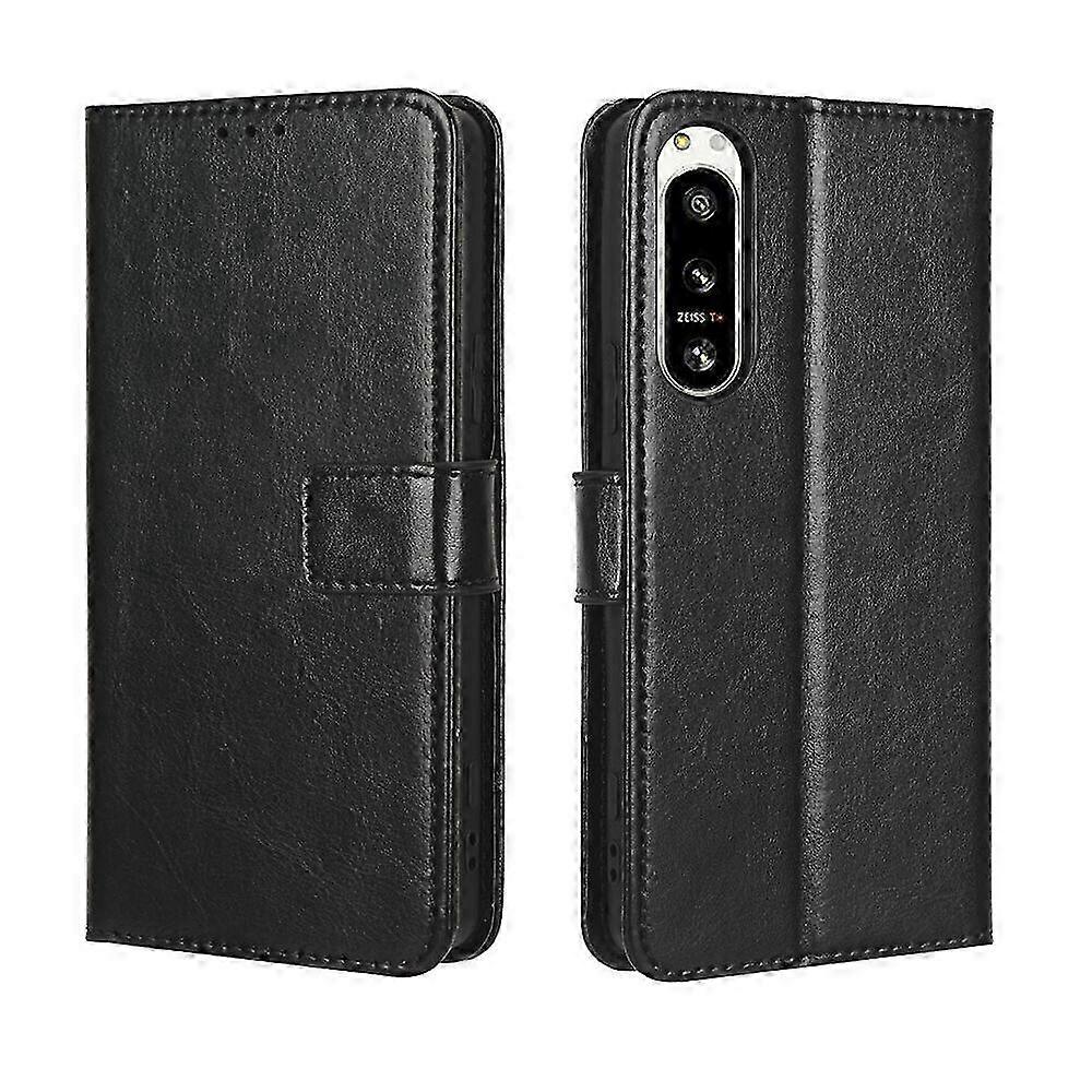 Case for Sony Xperia 5 IV Wallet Flip Leather Cover Card Slots Magn...