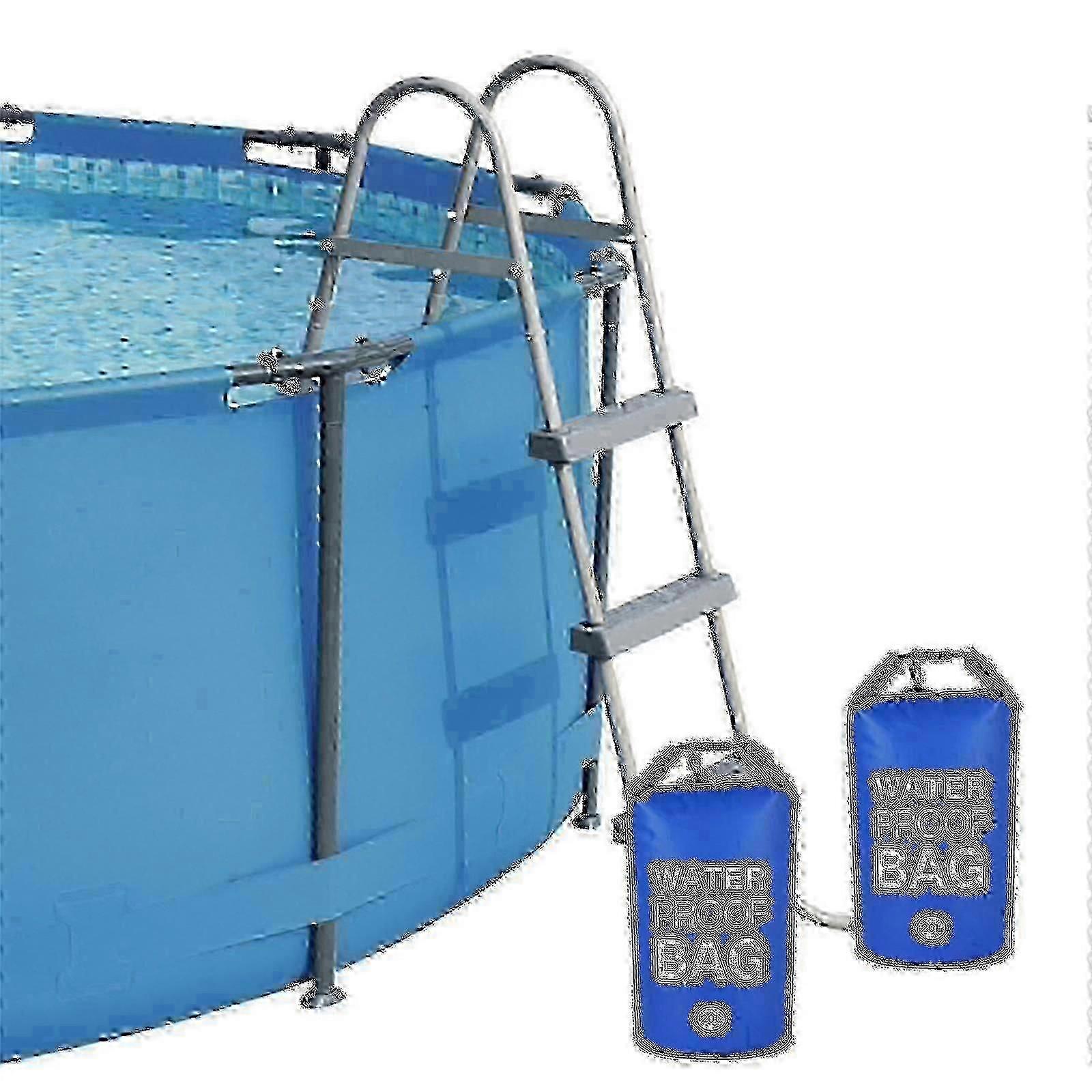 Universal 20L Pool Ladder and Step Weight with Sand Fill, 250D PVC Waterproof for UK Pools