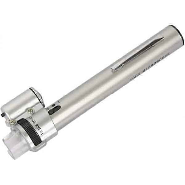 Microscope HD, microscope à stylet portable, avec mise au point réglable par LED