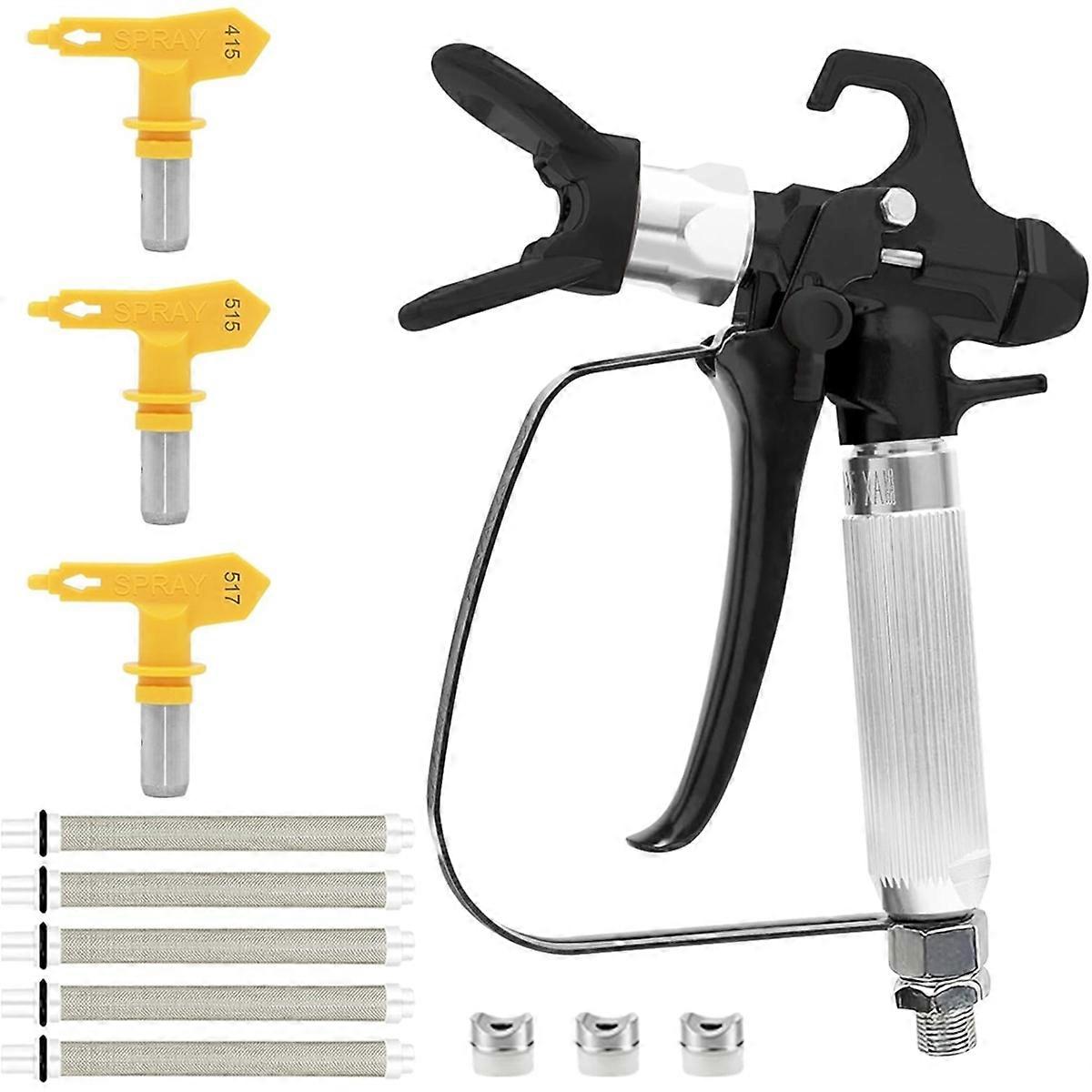 3600 PSI High Airless Paint with 3 Reversible Nozzle, Swivel Joint