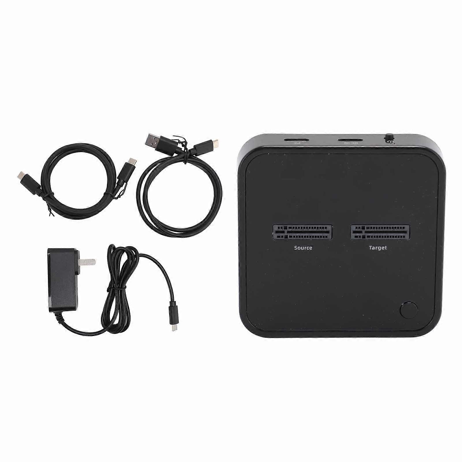 M.2 NVMe Duplicator Dual Bay 10Gbps Offline Clone Docking Station for PCIe SSDs