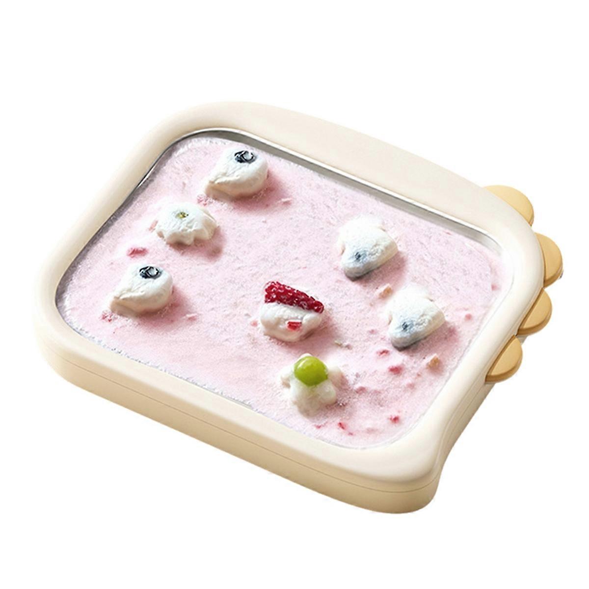 Fried Yogurt Machine Fried Ice Machine Small Mini Home Use Homemade Fried Fruit Smoothie Machine Fried Yogurt Platelet A