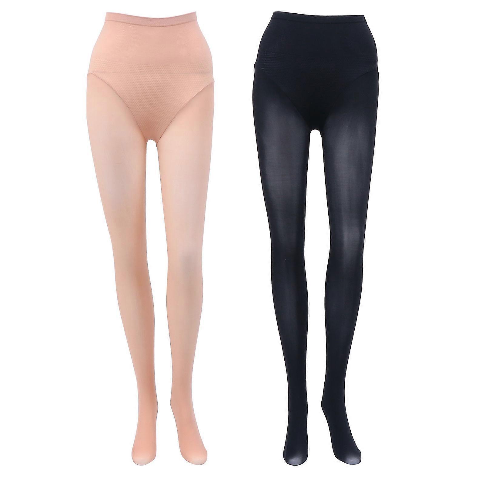 Shiny Pantyhose For Women With Anti-Run Ladder Function In Assorted Color Ideal For Office And Casual Outfits 2Pairs