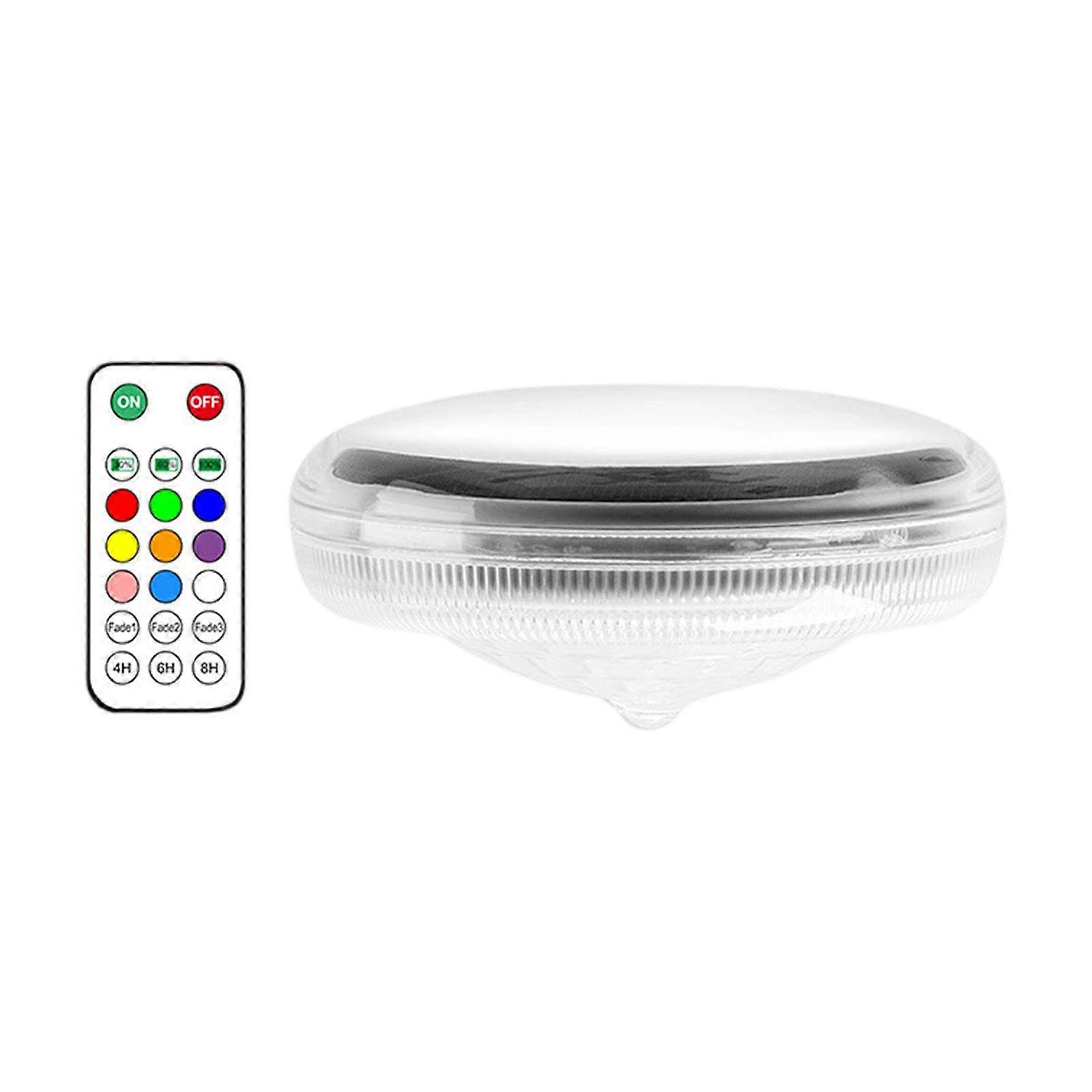 Floating Light for Pool With Remote Control Colorful Illumination for Pathway Outdoor Waterproof