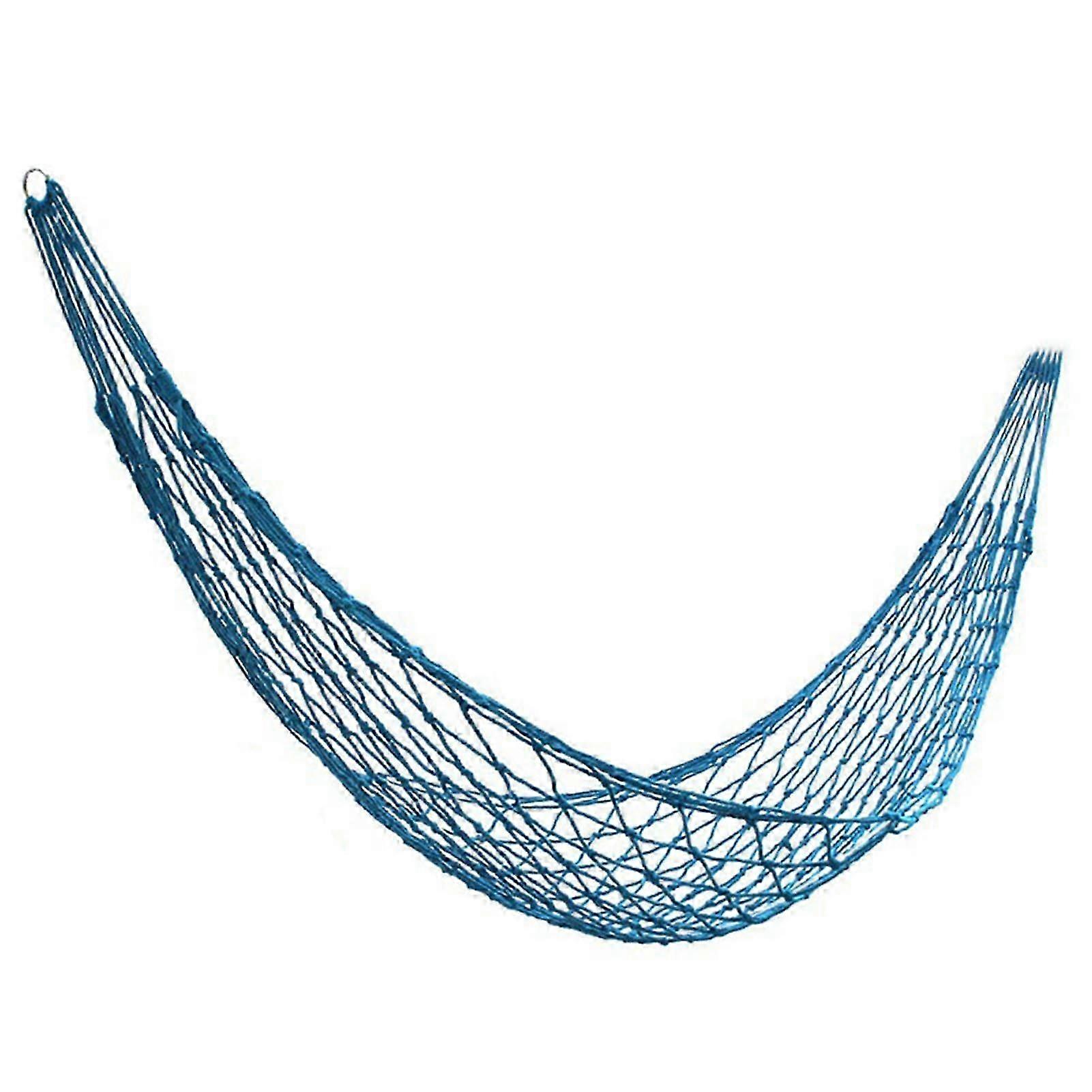 Hanging mesh bed for garden and outdoor spaces