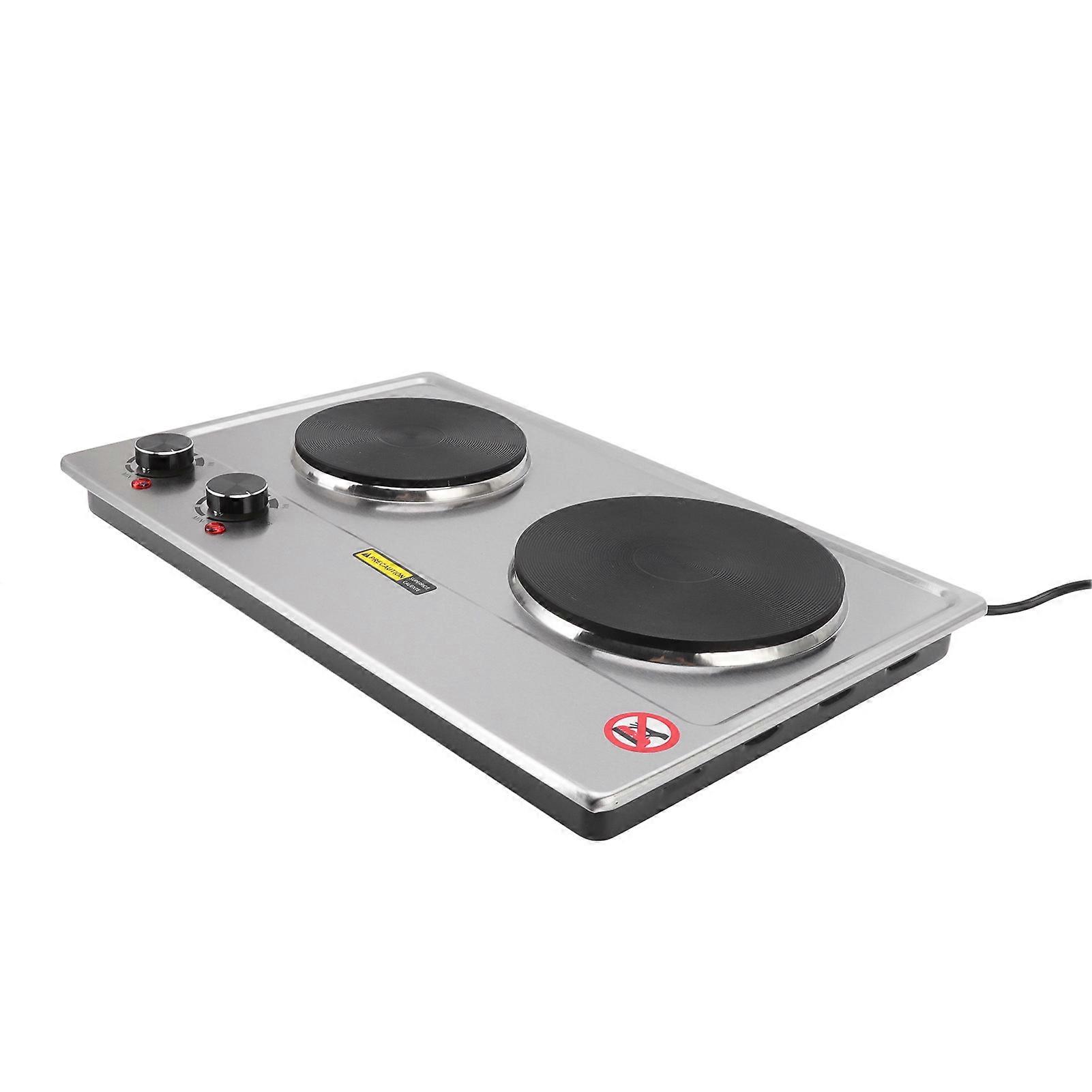 ダブルヘッド電気加熱ストーブ埋め込み高出力電気加熱ストーブ炒めデスクトップストーブ