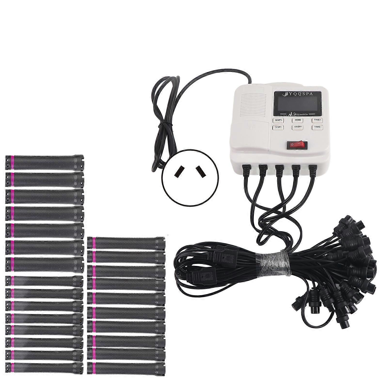 Petite machine à permanente chauffante numérique PTC portable avec rouleau à cheveux